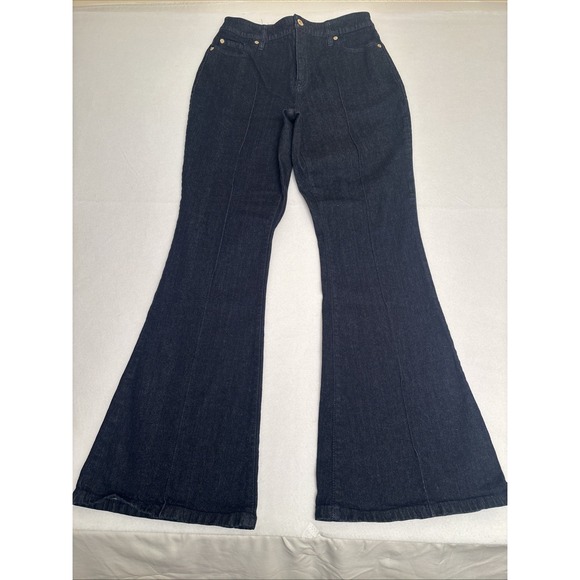 INC International Concepts Denim - INC International Concepts Women's Seamed Bootcut Jeans (Dark‎ Indigo, 12)